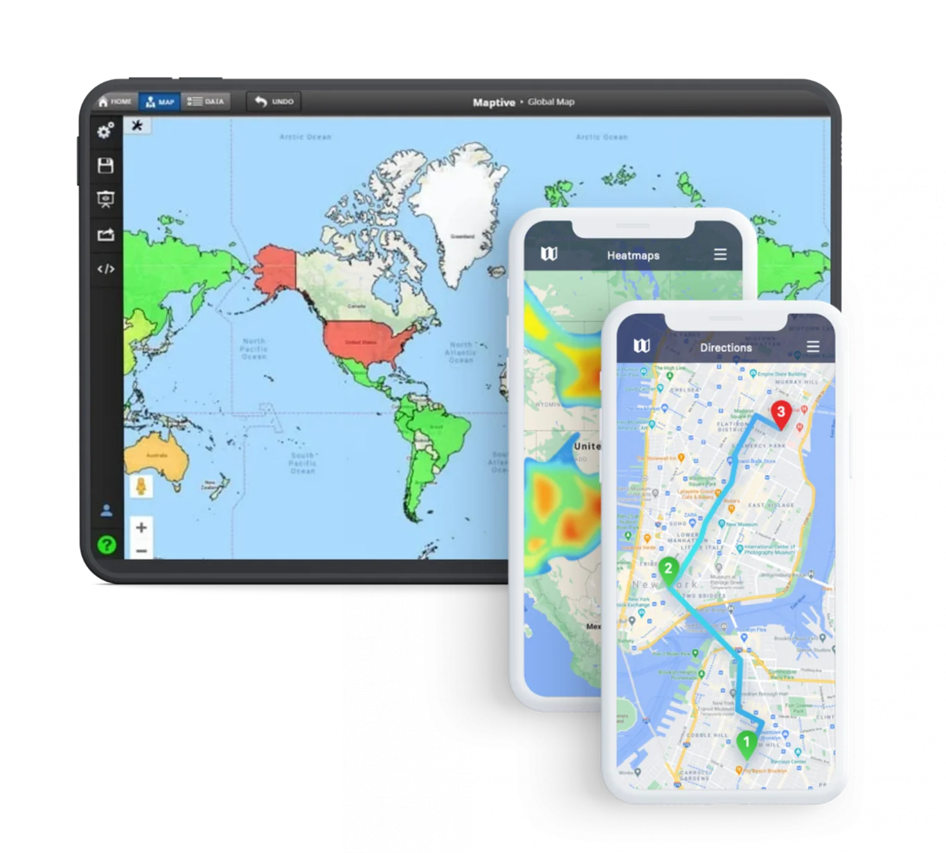 Mapping Software project screenshot